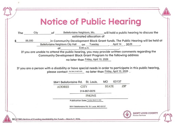 IMPORTANT MESSAGE FROM MAYOR THOMAS!